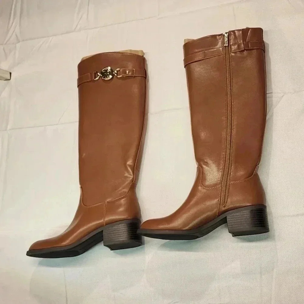 Tommy Hilfiger Dezy knee high boot women size 6 M brown nwob - Picture 10 of 10
